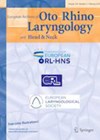EUROPEAN ARCHIVES OF OTORHINOLARYNGOLOGY cover