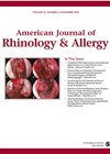AMERICAN JOURNAL OF ALLERGY & RHINOLOGY cover