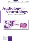 AUDIOLOGY AND NEUROTOLOGY cover