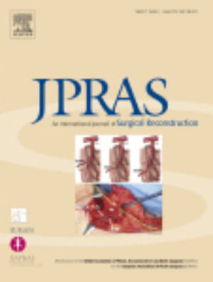 JPRAS (JOURNAL OF PLASTIC, RECONSTRUCTIVE AND AESTHETIC SURGERY) cover