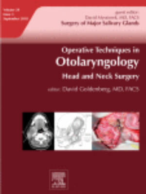 OPERATIVE TECHNIQUES IN OTOLARYNGOLOGY cover