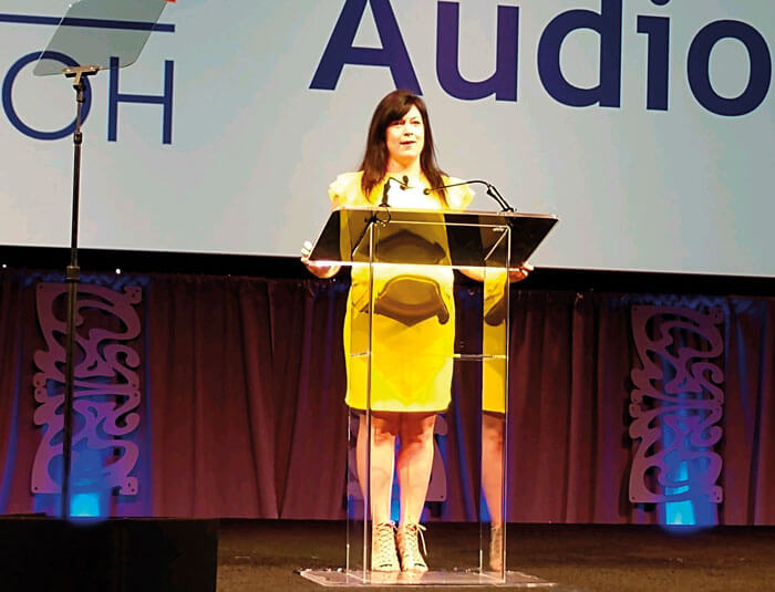 Lisa Vaughan Christensen at the Academy’s conference in March 2019 in Columbus, Ohio, USA.