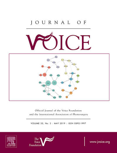 Journal of Voice journal cover