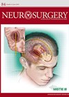 Neurosurgery journal cover