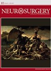 Neurosurgery journal cover
