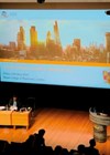 John Hardman and Thea Tikka give the prize-winning INTEGRATE talk photo