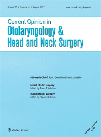 Otolaryngology & Head and Neck Surgery cover