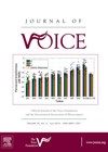 Journal of Voice cover