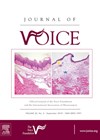 JOURNAL OF VOICE cover image