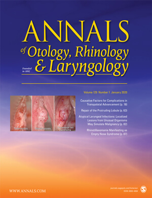 Annals of Otology, Rhinology & Laryngology