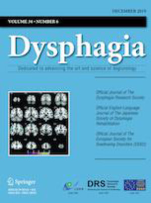 Dysphagia journal cover image