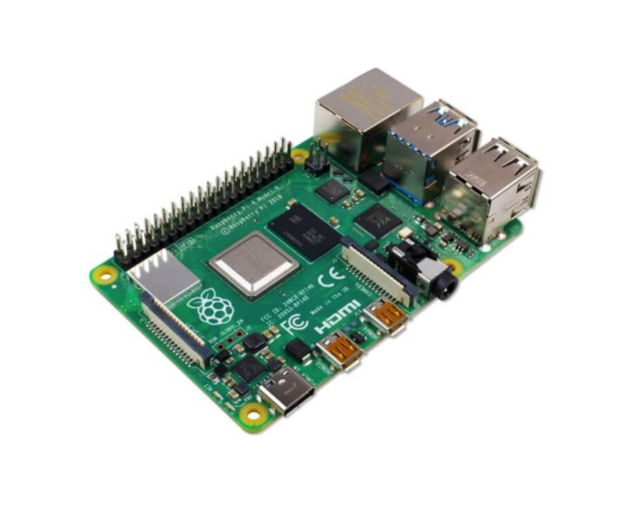 Photo of Raspberry Pi device