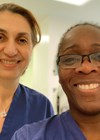 CI Surgeon, Konstance Tzifa, and Clinical Scientist, Marette Ambler photo