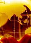 Picture of globe in a pair of hands