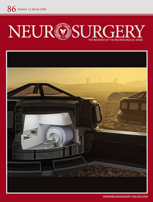 Neurosurgery front cover image