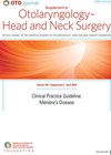 Otolaryngology - Head and Neck Surgery journal front cover image