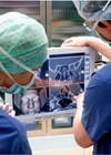 Scopis ENT software with targeted guided surgery being used to formulate surgical route photo