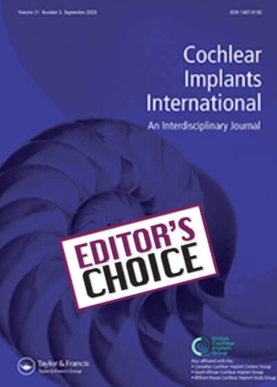 Cochlear Implants International journal cover image