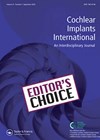 Cochlear Implants International journal cover image