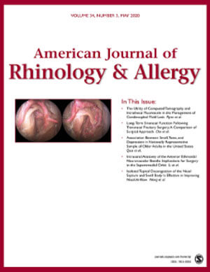 American Journal of Rhinology & Allergy cover image