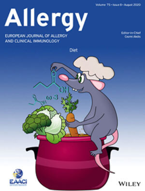 Allergy journal cover image