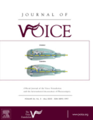 Journal of Voice cover image