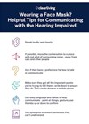 Clear Living Covid-19 masks diagram.