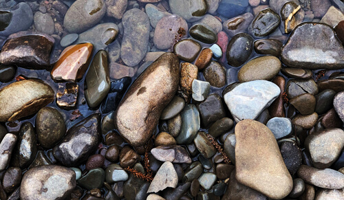 Photo of pebbles
