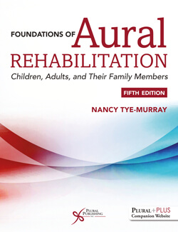 Foundations of Aural Rehab book cover.