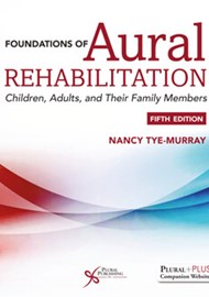 Foundations of Aural Rehab book cover.