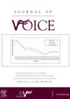 Journal of Voice cover image.