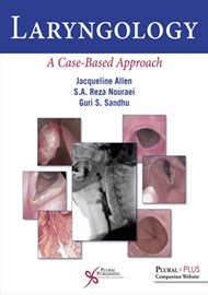 Laryngology: A Case-Based Approach book cover photo.