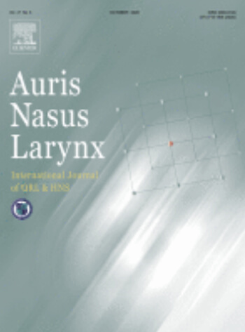 Auris Nasus Larynx journal cover image.