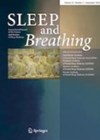 Sleep and Breathing journal cover image.