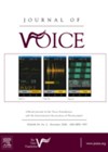 Journal of Voice cover.