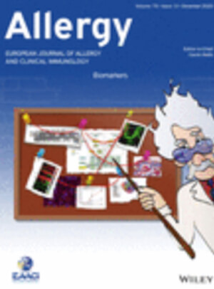 Allergy journal cover.