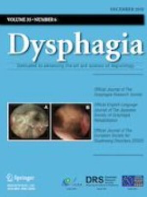 Dysphagia journal cover.