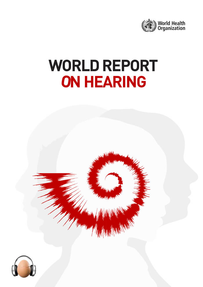 World report on Hearing graphic image
