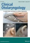 Clinical Otolaryngology journal cover image.