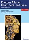 Rhoton’s Atlas of Head, Neck, and Brain book cover image.