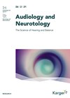 Audiology and Neurotology journal cover image
