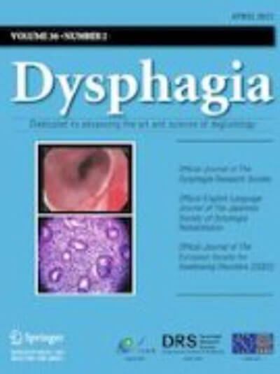 Dysphagia journal cover image.