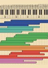 Chart for use in counselling, showing the frequency ranges of difference musical instruments. 