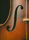 Photo of a cello.