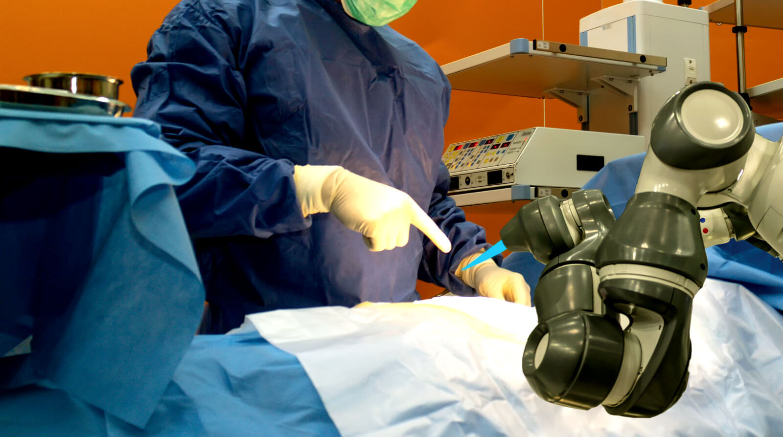 Robotic surgery photo.