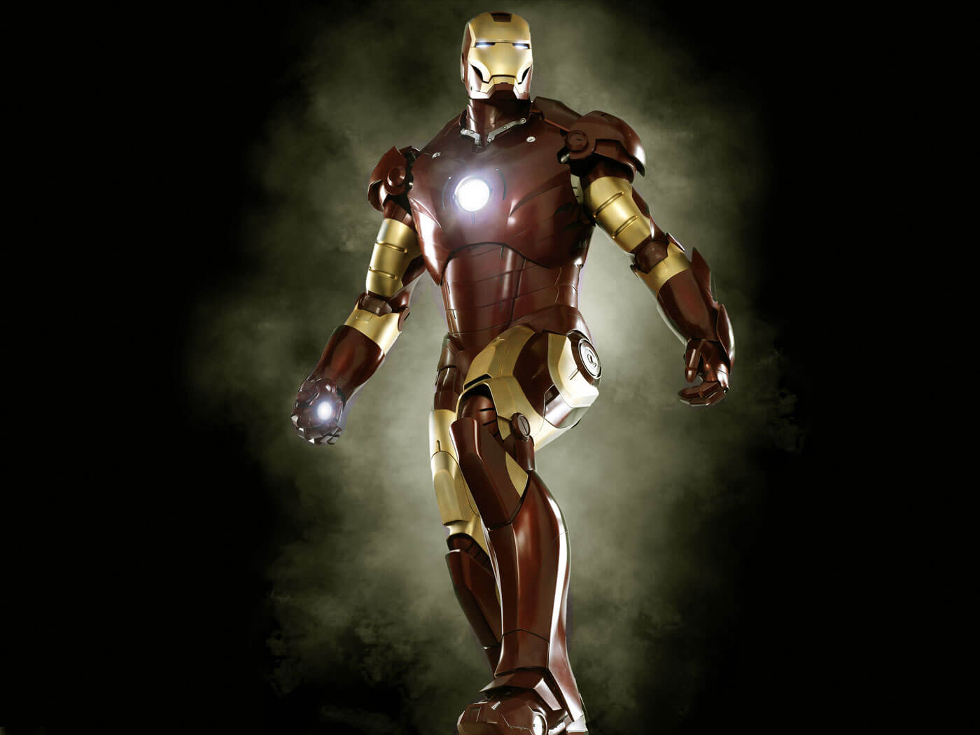 Photo showing the film and comic character Iron Man.