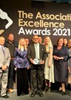 Photo showing The Association Excellence Awards 2021 with ENT UK winners.