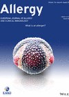 Allergy journal cover image.