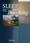 Sleep and Breathing journal cover image.