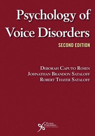 Psychology of Voice Disorders – Second Edition book cover image.